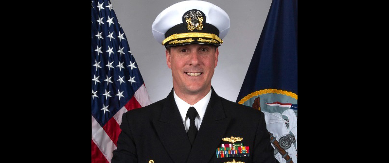 NMOC Operations Officer Cmdr. Casey Gon