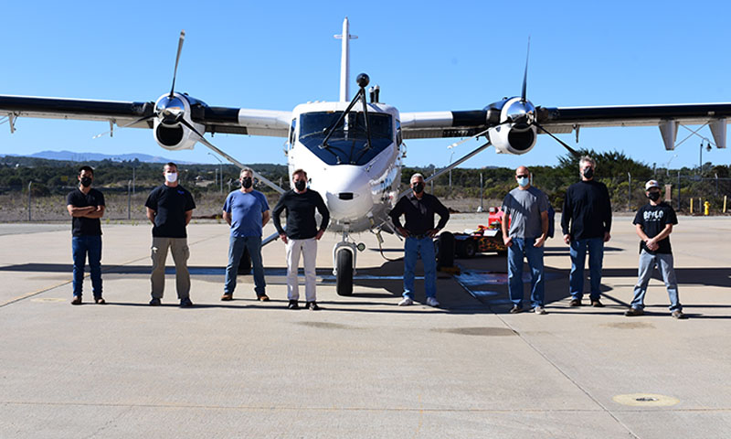 NPS Researchers Use Flying Laboratory to Study Wildfire Smoke Effects on Naval Operations